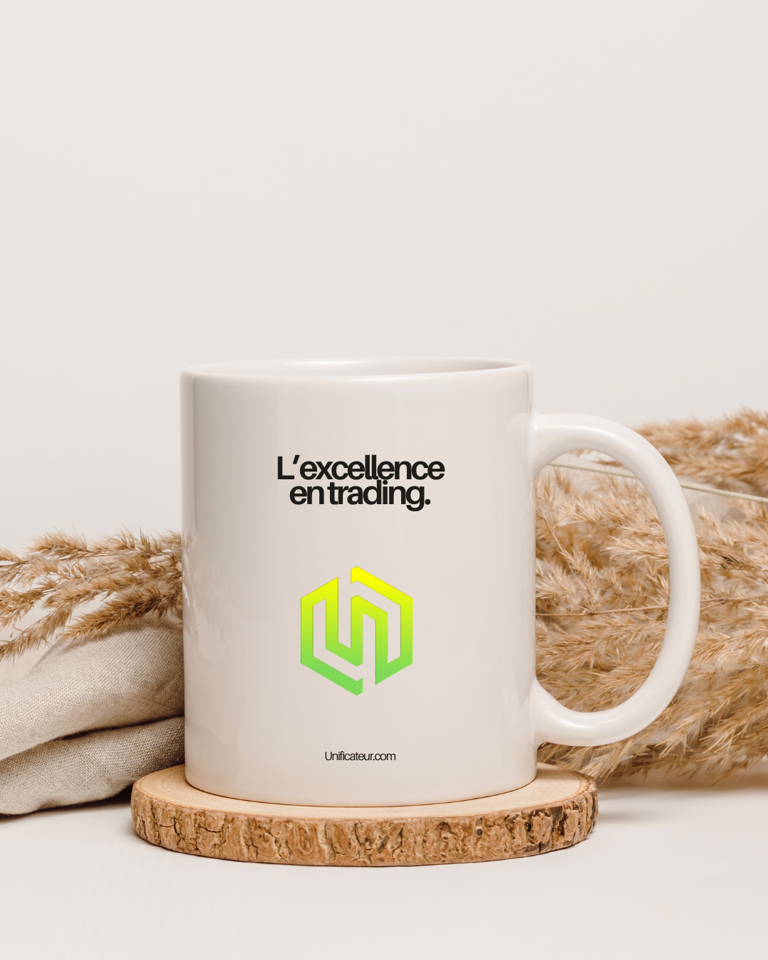 ☕ Verre / Mug UNIFICATEUR — Focus Before Profit / Blanc