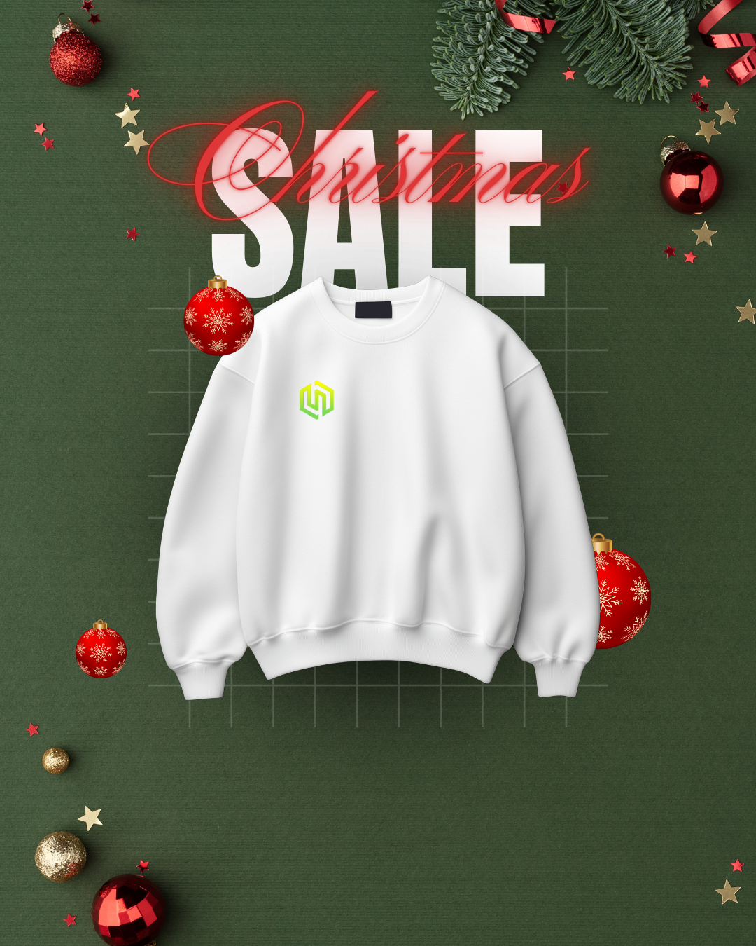 🧥 Hoodie UNIFICATEUR — Confort. Vision. Exécution. White